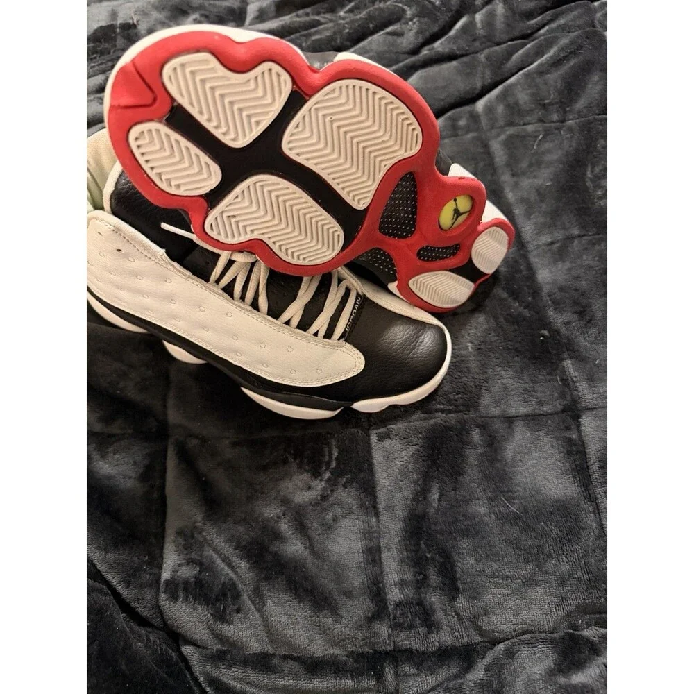 Air Jordan 13 Retro (2018), style 414571-104, White/True Red/Black SZ 10